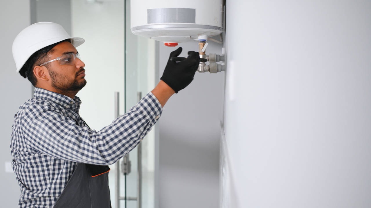 Kitchen plumbing installation